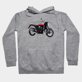 Kawasaki Z900RS 18 red, paint Hoodie